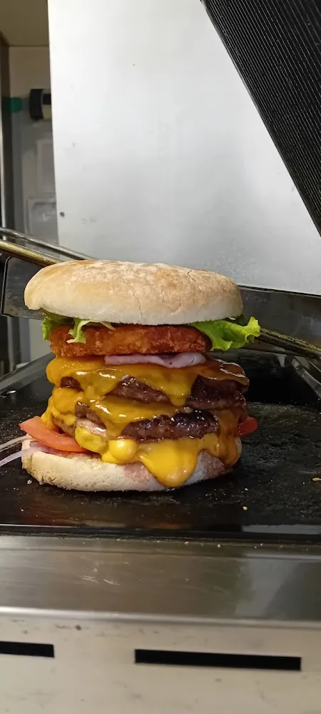 Triple Bacon Cheeseburger